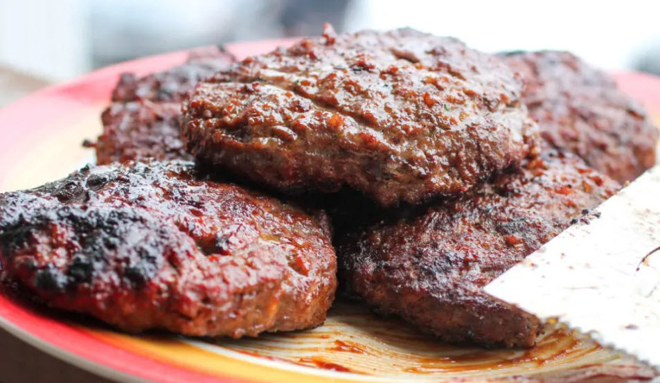 Homemade Beef Burgers